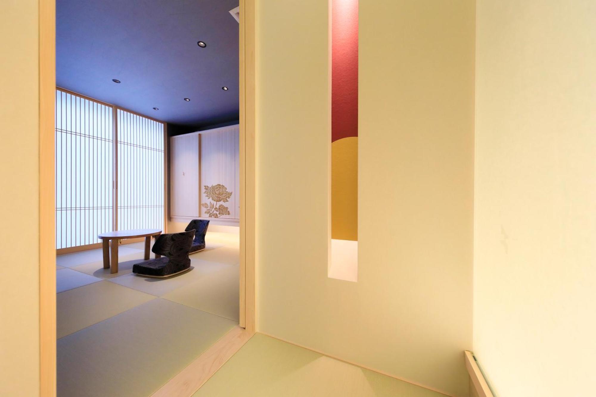 Fuji Onsenji Yumedono Hotel Fujikawaguchiko Exterior photo A room at the Kyoto Ryokan